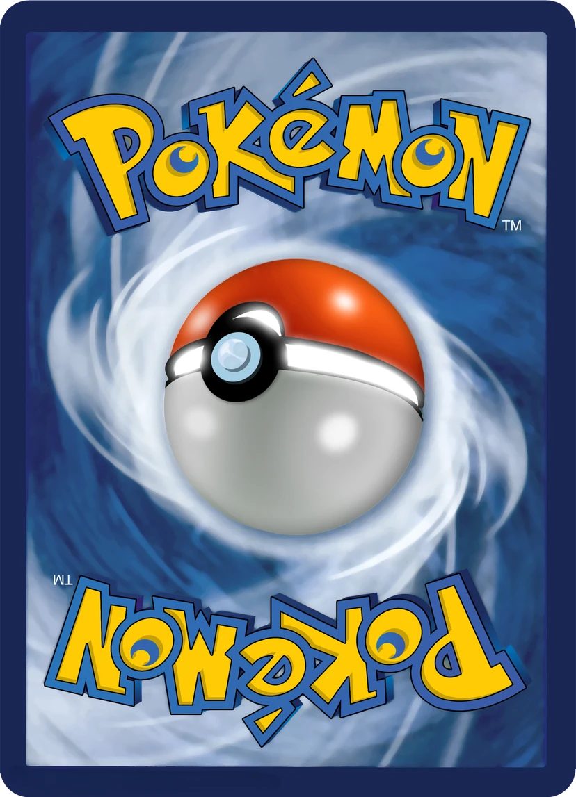 Pokémonkortets baksida